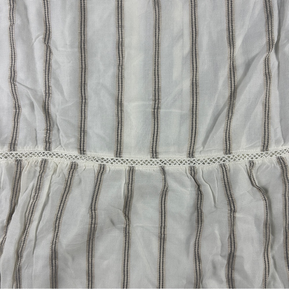 Fever Cream and Brown Striped Long Sleeve Top - Picture 11 of 12
